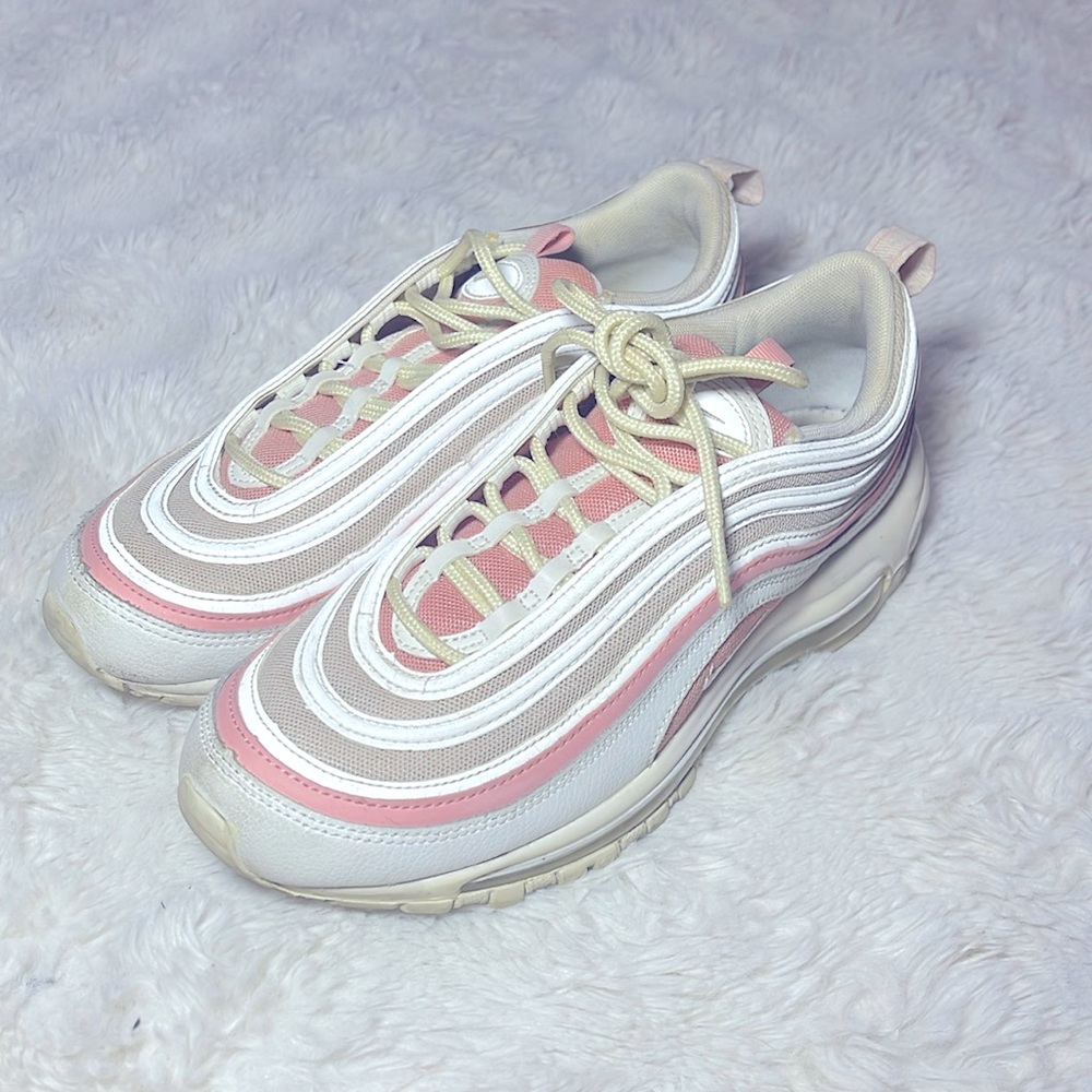 NIKE AIR MAX 97 PINK & WHITE🤍 (Size 8 Women)